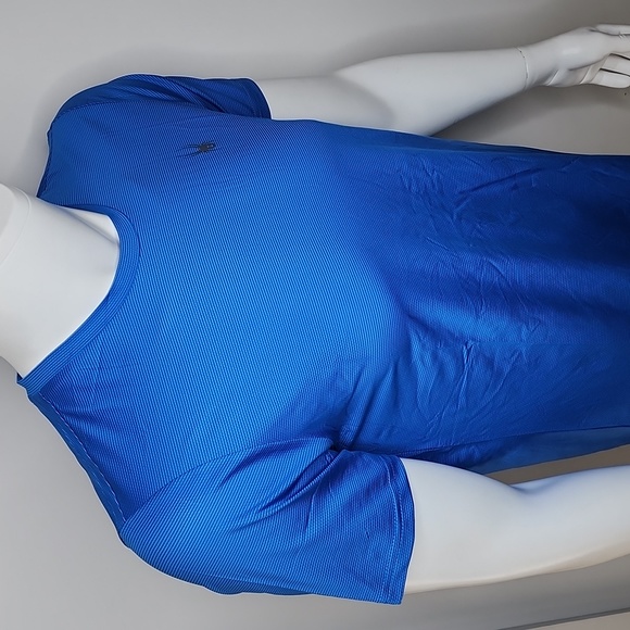 SPYDER ACTIVE MEN'S MEDIUM TSHIRT, ROYAL BLUE COLOR - Picture 2 of 9